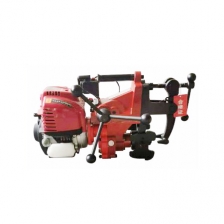 Petrol engine rail drilling machine